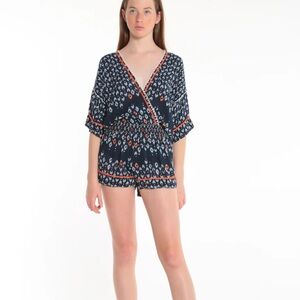 Poupette St Barth women’s heart shape cover up/romper size XS